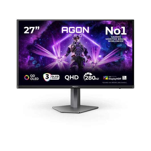 AG276QZD2 27 2560X1440 QHD 0.03MS 240HZ OLED 16:9 GAMING MO