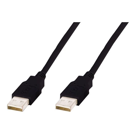 ASM AK-300100-018-S ASSMANN USB 2.0 HighSpeed Connection Cable USB A M (plug)/USB A M (plug) 1,8m bl