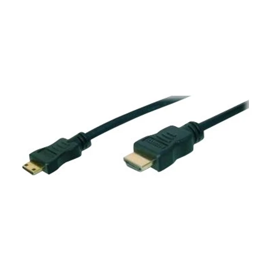 ASM AK-330106-020-S ASSMANN HDMI High Speed csatlakozó kábel, erősítővel, A M/C M(mini), 2,0m
