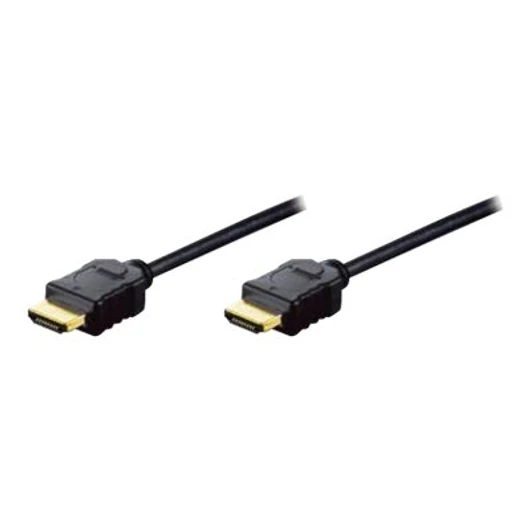 ASM AK-330107-030-S ASSMANN HDMI High Speed Ethernet kábel V1.4 3D GOLD A M/M 3.0m