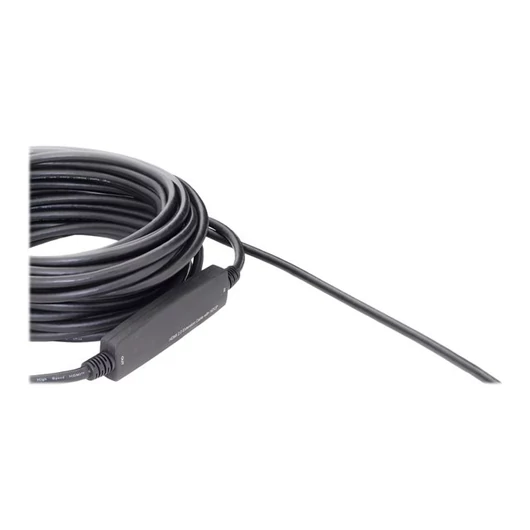 ASM AK-330122-150-S Cable HDMI HighSpeed with Ethernet & amplifier 4K 60Hz UHD HDMI A/A M/M 15m