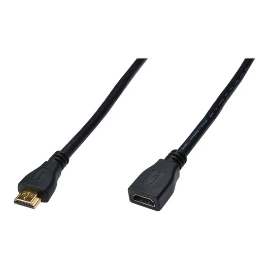 DIGITUS AK-330201-030-S ASSMANN HDMI High Speed hosszabbító kábel, A típusú/M -> A típusú/F 3,0m