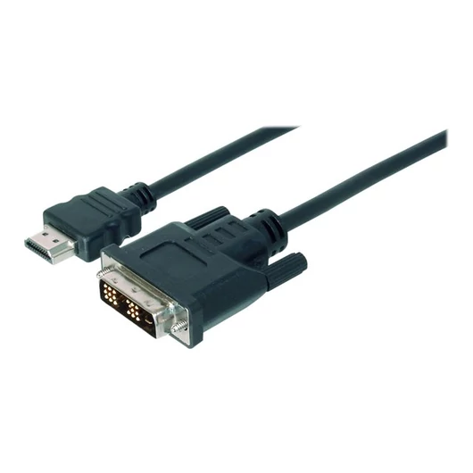ASM AK-330300-020-S ASSMANN HDMI 1.3 Standard Adapter Cable HDMI A M (plug)/DVI-D (18+1) M (plug) 2m