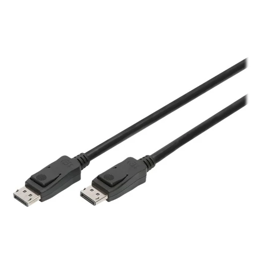 ASSMANN DisplayPort connection cable DP M/M 3m w/lock UHD 8K Vers. 1.3/1.4 bl
