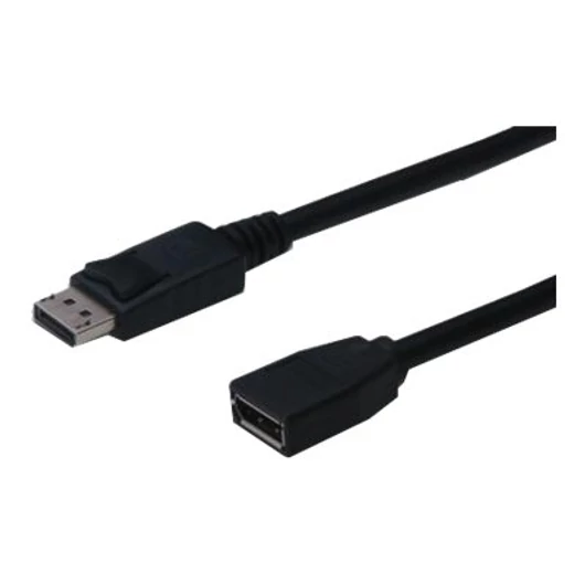 ASM AK-340200-020-S ASSMANN DisplayPort 1.2 Extension cable DP M (plug)/DP F (jack) 2m black
