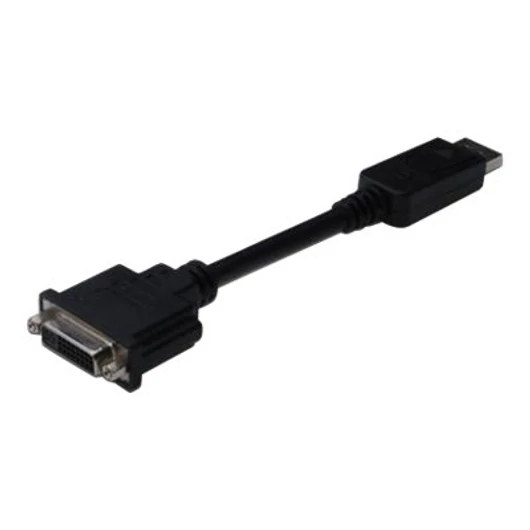 ASM AK-340409-001-S ASSMANN Displayport 1.1a Adapter Cable DP M (plug)/DVI-I (24+5) F (jack) 0,15m