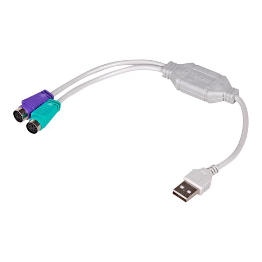 AKY AK-AD-15 Akyga Adapter USB-F / 2x PS/2-M AK-AD-15