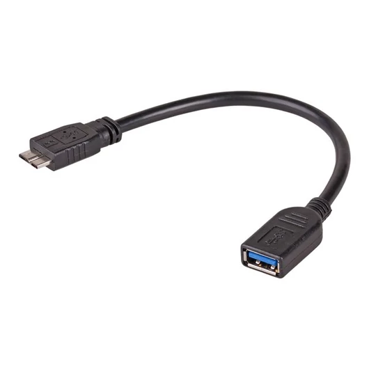 AKY AK-AD-30 Akyga Cable adapter 15cm OTG USB-AF 3.0 / microUSB-BM 3.0 AK-AD-30