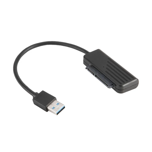 Átalakító Akasa  USB3.1 to 2.5" Sata+táp Fekete