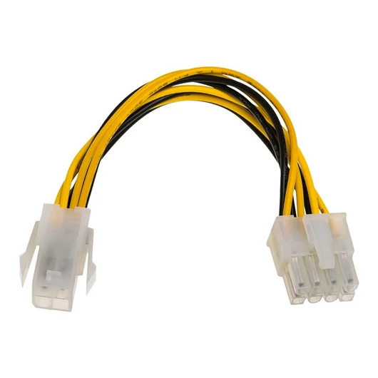 AKY AK-CA-10 Akyga Adapter P4 4pin-F / P8 4+4pin-M 15cm AK-CA-10