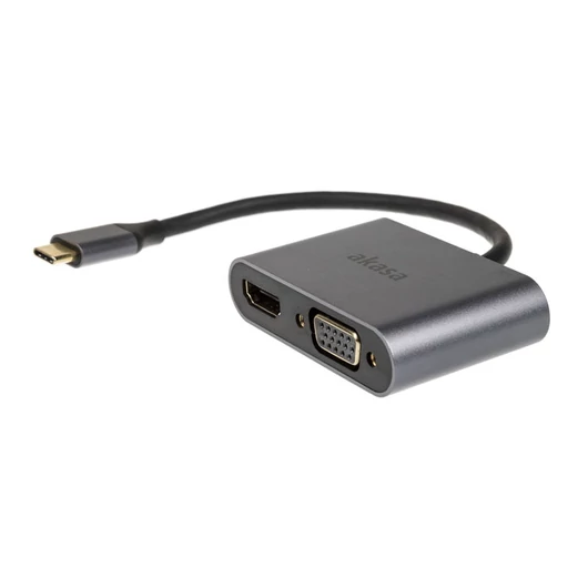 Kábel USB Átalakító Akasa USB 3.1 Type-C (Male) - DisplayPort +HDMIAdapter