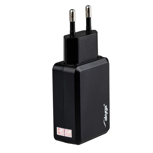 AKYGA Töltő Hálózati, AK-BC-CH-06, 1xUSB, 2.1A