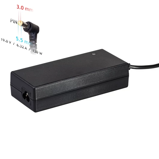 AKY AK-ND-56 Akyga Notebook power supply AK-ND-56 19V/6.32A 120W 5.5x3.0 mm SAMSUNG