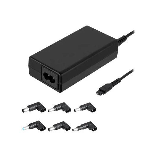 AKY AK-NU-12 Akyga Universal Notebook Power Adapter AK-NU-12 65W 6 plugs