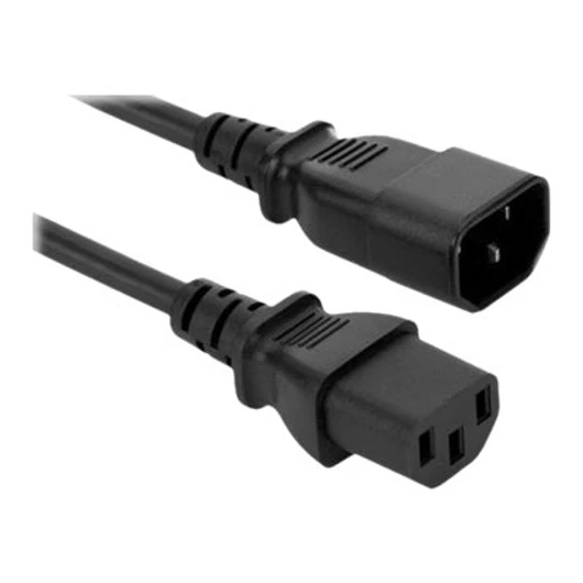 AKY AK-PC-11A Akyga Power cable extension AK-PC-11A IEC C13 / C14 250V/50Hz 5.0m