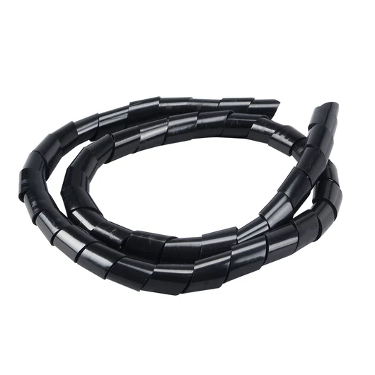 Kábelrendező spirál kit 10mm X 1,5m + 16mm X 1m + rögzítő kellékek
