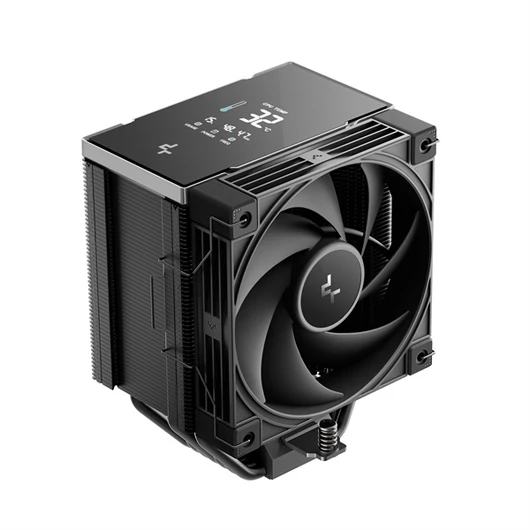 DeepCool CPU Cooler - AK700 DIGITAL NYX (28dB; max, 131,21 m3 / h; 4pin csatlakozó, 7 db heatpipe, 12cm, PWM)