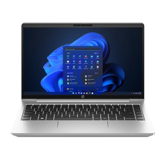 HP440G10, 14.0" FHD AG UWVA  250Nits, Intel Core i5 1334U 10C, 16GB, 512GB PCIe SSD, IntelR IrisR Xe, Silver, WIN11PRO, háttérvilágításos billentyűzet, ujjlenyomat olvasó, 3 év gar.   AK9M1AT