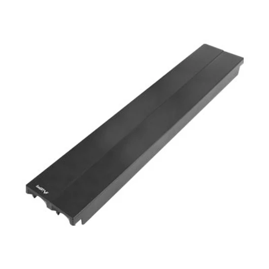 LANBERG 19inch plastic fast assembly fire retardant blanking panel 2U black