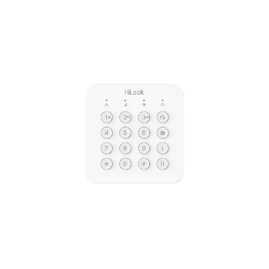 HiLook Hozzáférési billentyűzet - ALARM-K201B-WE (Falra rögzíthető, LED)