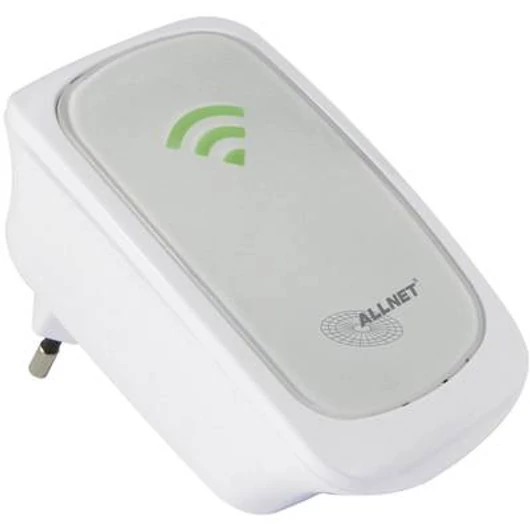 WLAN repeater, hatótáv növelő 300 MBit/s 2.4 GHz Allnet ALL0237R