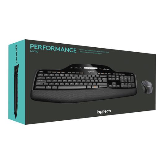 LOGITECH 920-002440 Wireless Desktop MK710 US billentyűzet + egér