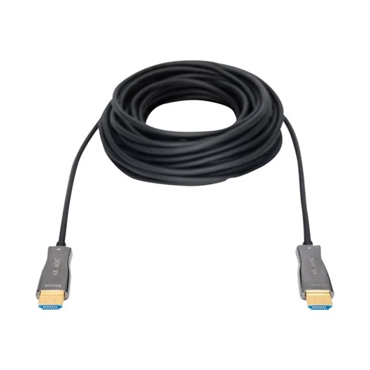 ASSMANN Connection Cable HDMI Hybrid Fiber Optic Premium HighSpeed Ethernet AOC 4K 60Hz UHD Type HDMI A/HDMI A M/M 10m