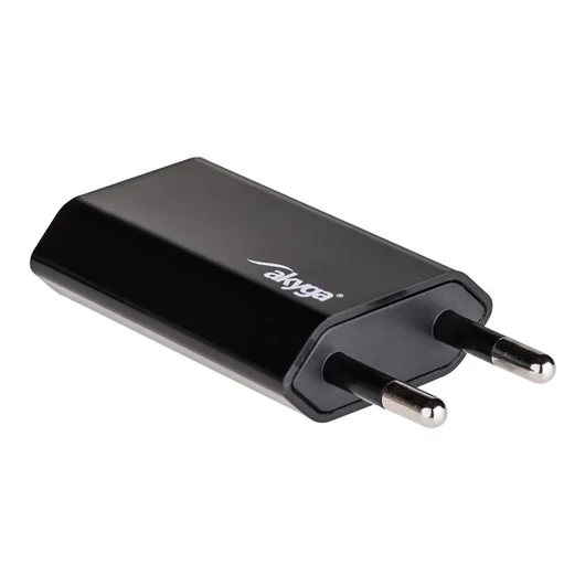 AKYGA AK-CH-03BK USB charger 240V 1000mA 1xUSB black