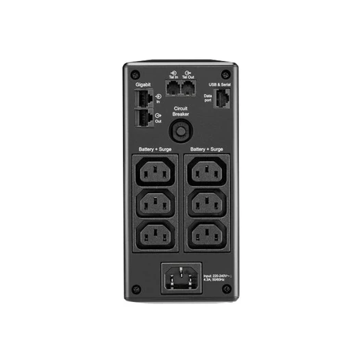 APC Back UPS Pro BR 650VA 6 Outlets AVR LCD Interface