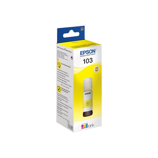 EPSON C13T00S44A Tintapatron Epson 103 Sárga 65 ml L3150/L31111/L3110