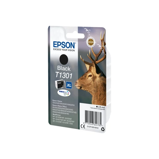 EPSON C13T13014012 Epson T1301 fekete tintapatron Stylus SX525WD/SX620FW/BX525WD/BX625FWD/BX925FWD