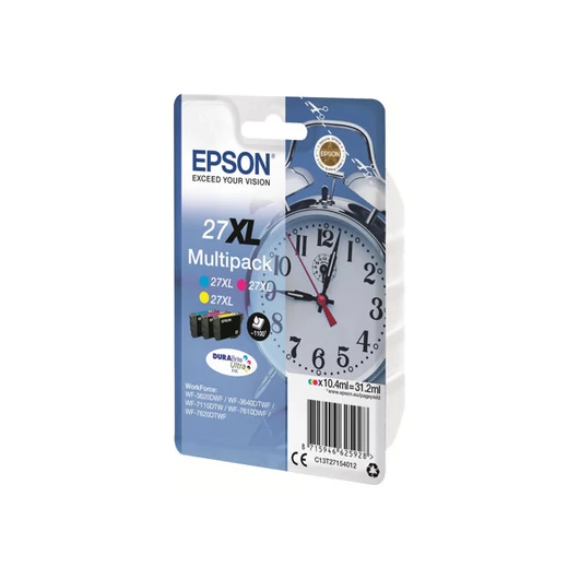 EPSON C13T27154012 Alarm clock Multipack Epson T2715 C/M/Y 3-colour 27XL DURABrite 31.2 ml