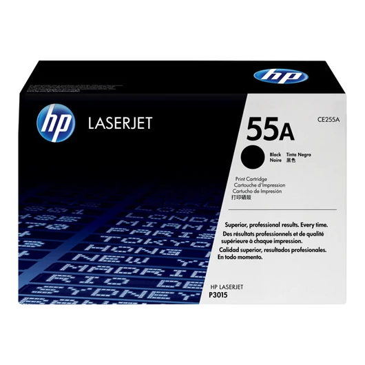 HP CE255A HP 55A black toner 6000old