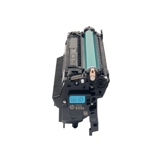 HP 655A original LaserJet Toner cartridge CF451 Cyan