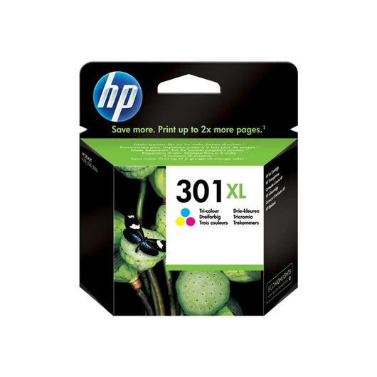 HP 301XL original Ink cartridge CH564EE BA3 tri-colour high capacity 330 pages 1-pack