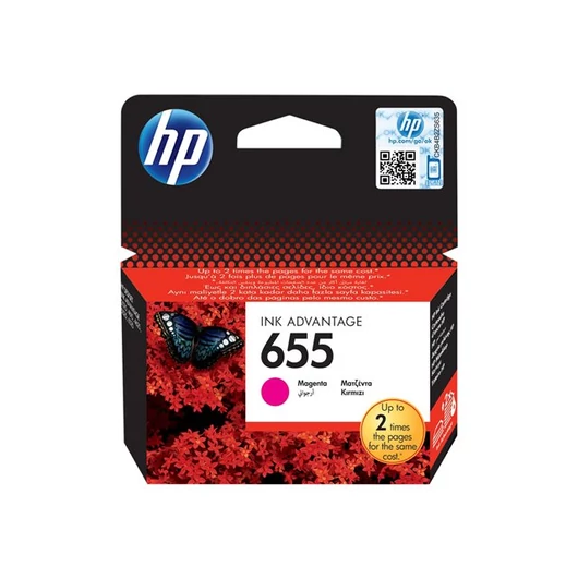 HP 655 magenta tintapatron