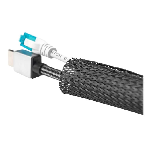 DIGITUS Cable Sock color black 2m