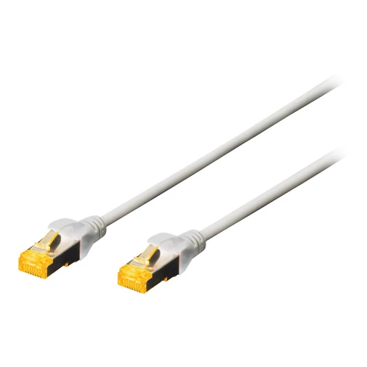 DIGITUS CAT 6A S-FTP patch cable Cu LSZH AWG 26/7 length 15m color grey