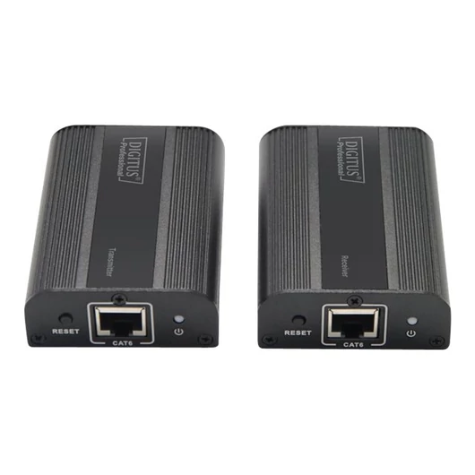 DIGITUS DS-55204 Extender HDMI up to 30m/60m Cat.6/7, 4K2K 60Hz UHD, HDCP 2.2, IR, audio (SET)