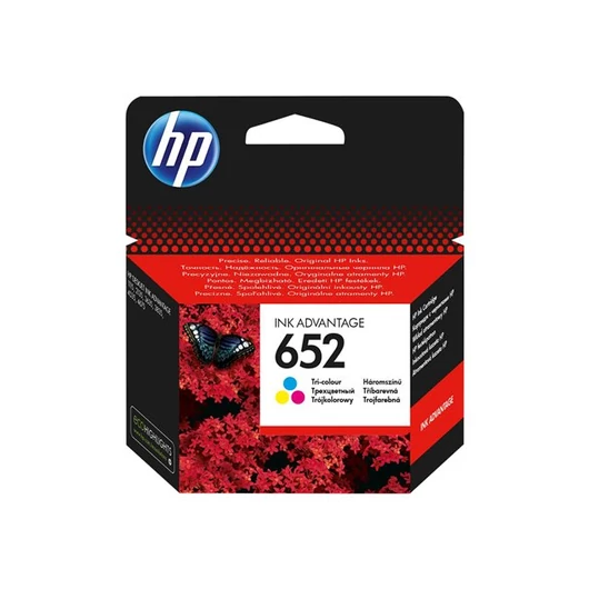 HP 652 original Ink cartridge F6V24AE BHK Tri-color