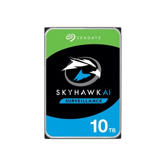 SEAGATE Surveillance AI Skyhawk 10TB HDD SATA 6Gb/s 256MB cache 8.9cm 3.5inch BLK