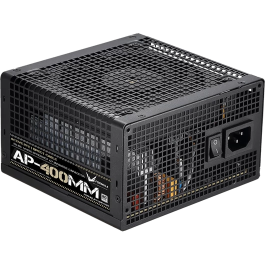 Formula Tápegység 400W - AP-400MM (80 Plus, Aktív PFC, 12cm)