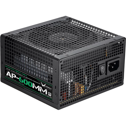 Formula Tápegység 600W - AP-600MM (80 Plus, Aktív PFC, 12cm)