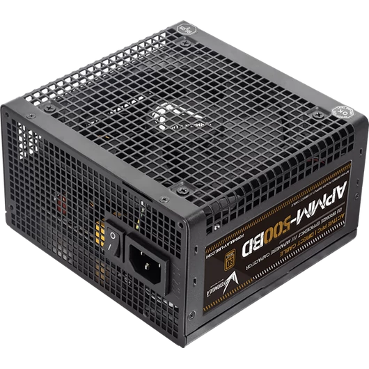 Formula Tápegység 500W - APMM-500BD (80 Plus Bronze, ATX3.1 / PCIe 5.1, Aktív PFC, 12cm)