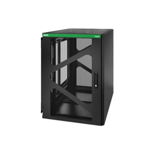 NETSHELTER 18U WALLMOUNT RACK ENCLOSURE CABINET SIDE MOUNT UPS