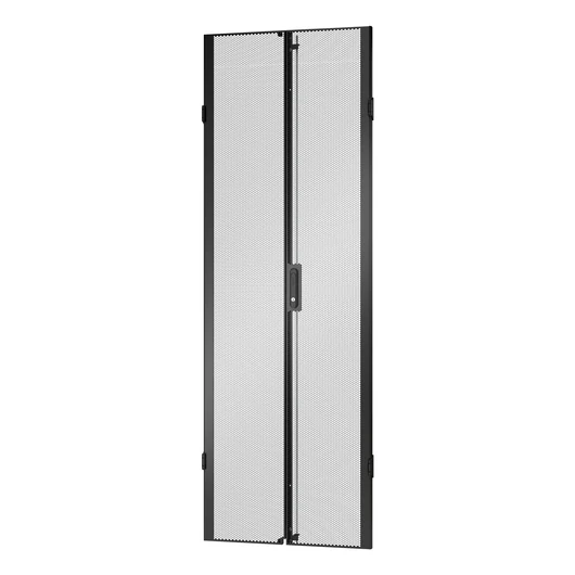 NETSHELTER SX GEN2 48U 750MM WIDE PERFORATED SPLIT DOORS BLAC