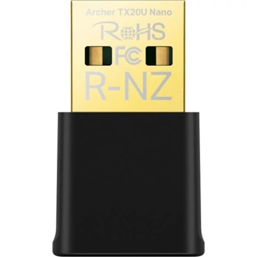 TP-Link Archer TX20U Nano AX1800 1,8Gb / s USB-A Dual-Band Wi-Fi hálózati adapter
