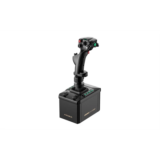 Moza Racing csomag - Flight AB6 Simulator szett (Direct Drive, 6Nm, 15bit, AB6 FFB Bázis, MHG Flightstick)