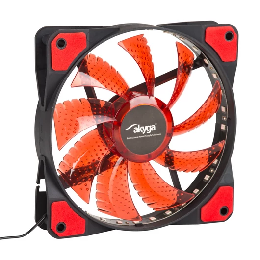 Akyga ventilátor 120mm mini 6 pin 15 LED RGB AW-12D-RGB