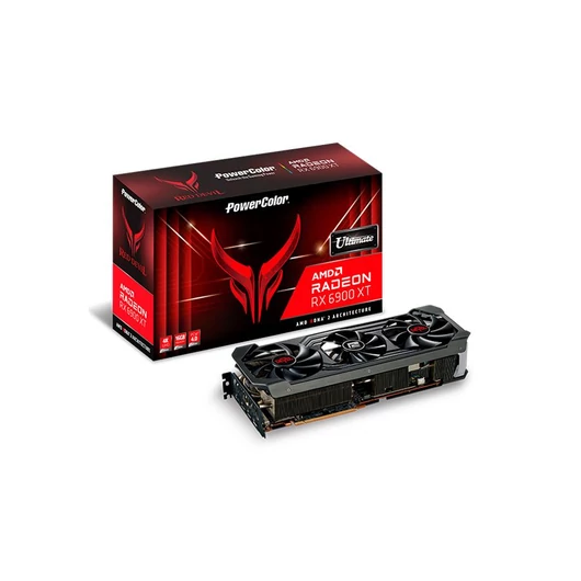 PowerColor Radeon RX 6900 XT 16GB Red Devil Ultimate videokártya (AXRX 6900XTU 16GBD6-3DHE/OC)